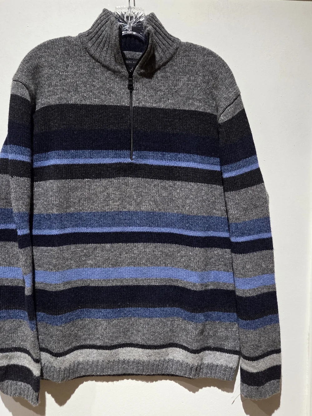 Banana Republic Wool 1/4 Zip Sweater